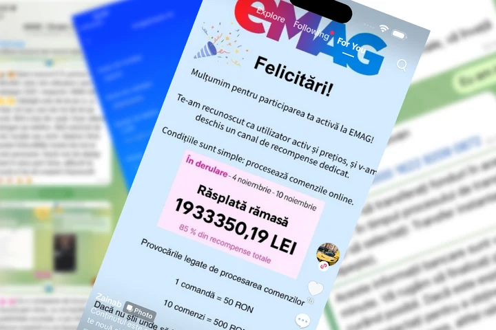 Atenție la escrocheriile de Black Friday: cum sunt păcăliți românii pe TikTok cu promisiuni false de câștiguri rapide? VIDEO