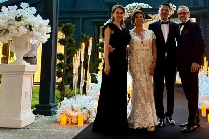 Ce rochie superbă de mireasă a avut Mihaela Borcea la nunta cu Sorin Rap, fostul ei șofer FOTO