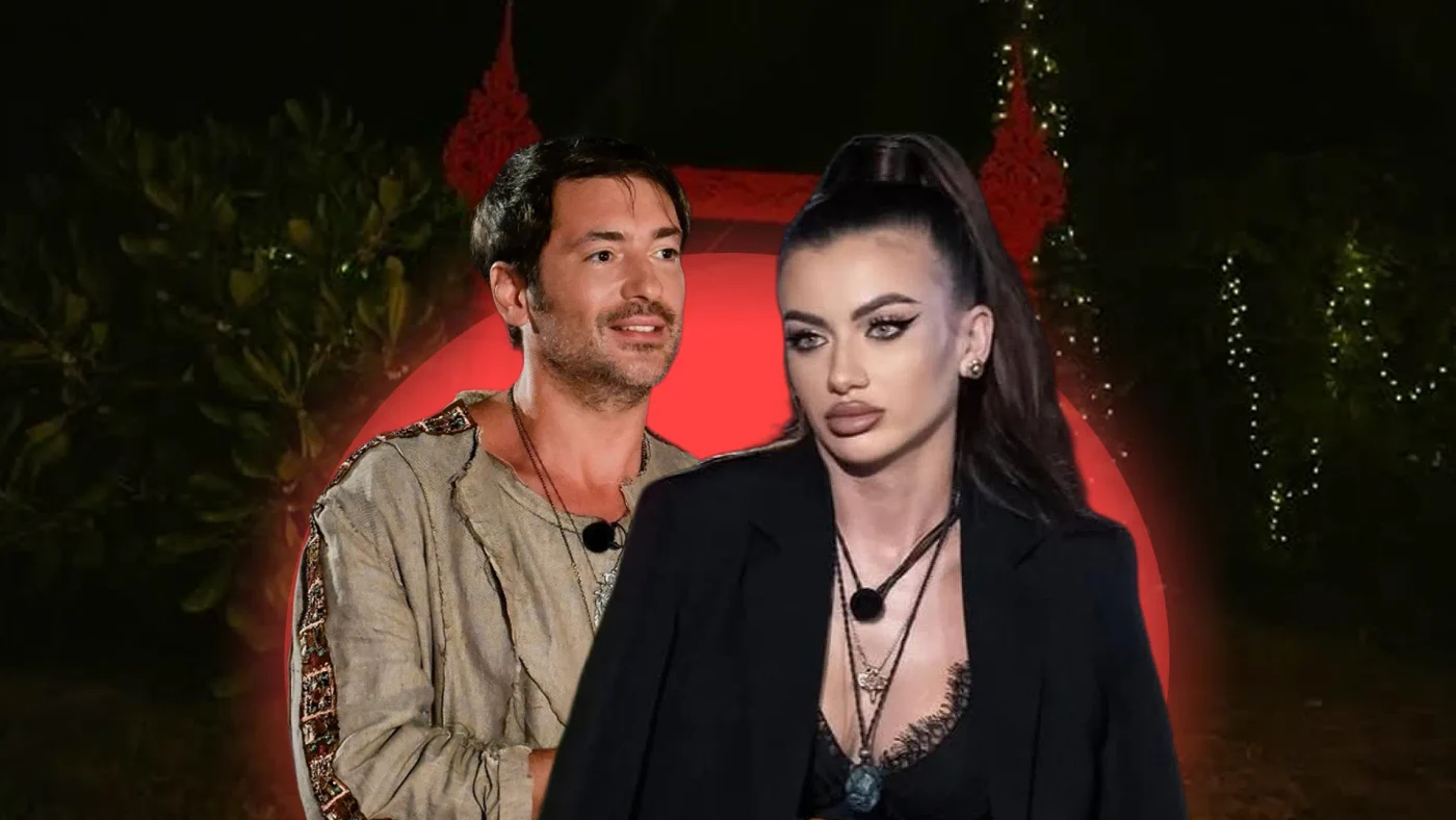Bianca Ghiurcă a fost atât de furioasă pe situația de la Insula Iubirii încât a fost la un pas să „sară” la prezentatorul Radu Vâlcan. Sursa foto: colaj CANCAN