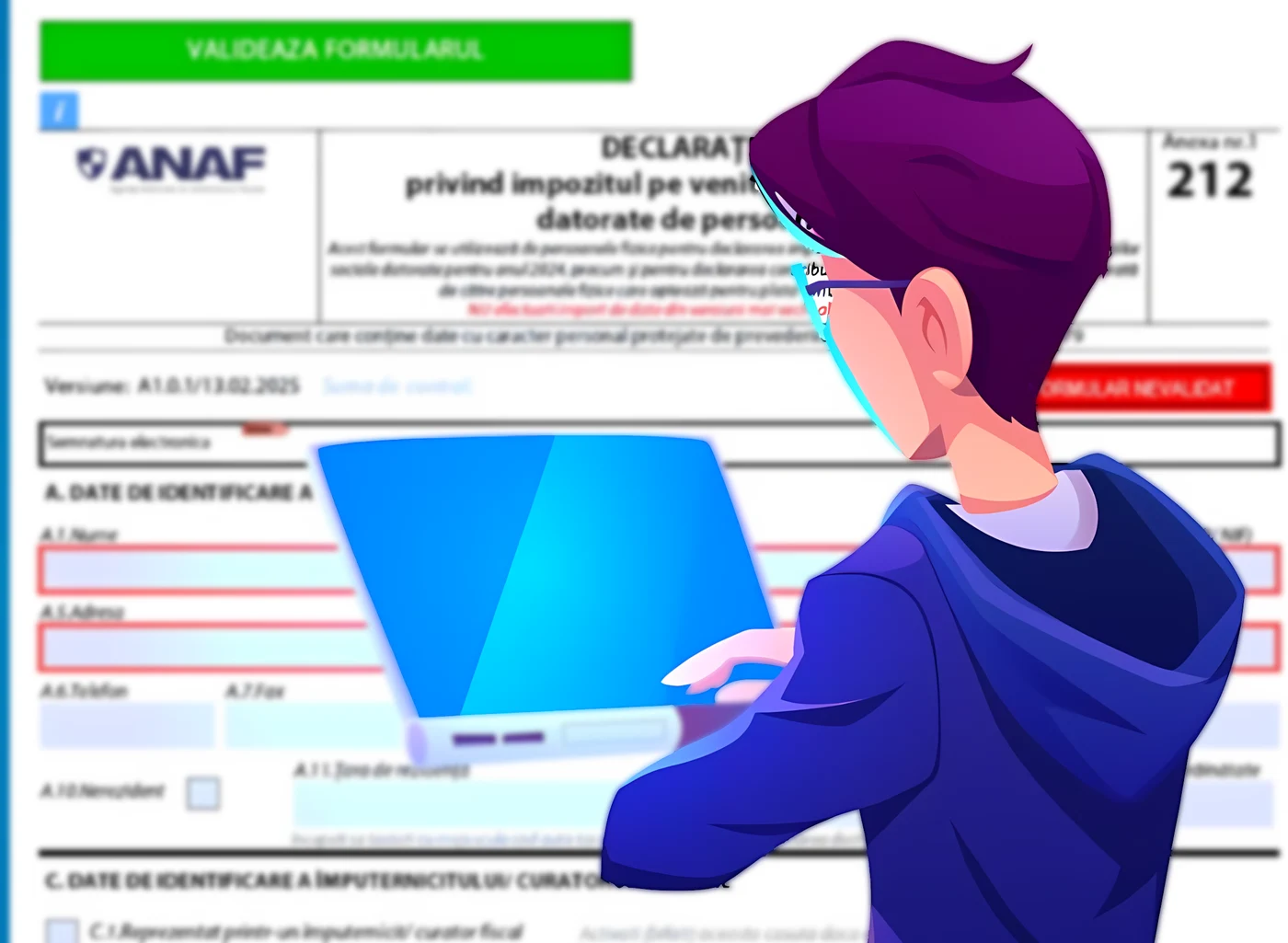 Declarație unică 2025 - ANAF