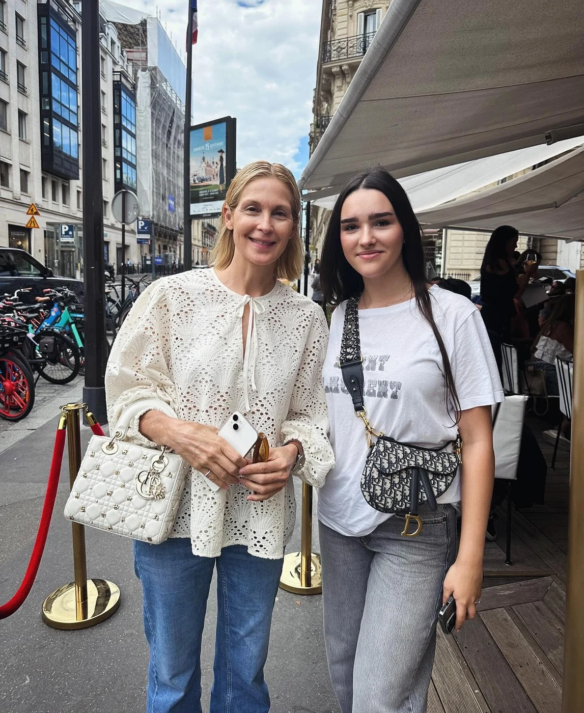 Rania Cristea, alături de starul de la Hollywood - Kelly Rutherford