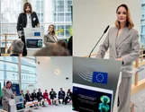 Andreea Marin și Dan Alexa, împreună la Parlamentul European. Sănătatea mintală a copiilor în era digitală, în centrul unei dezbateri la Bruxelles