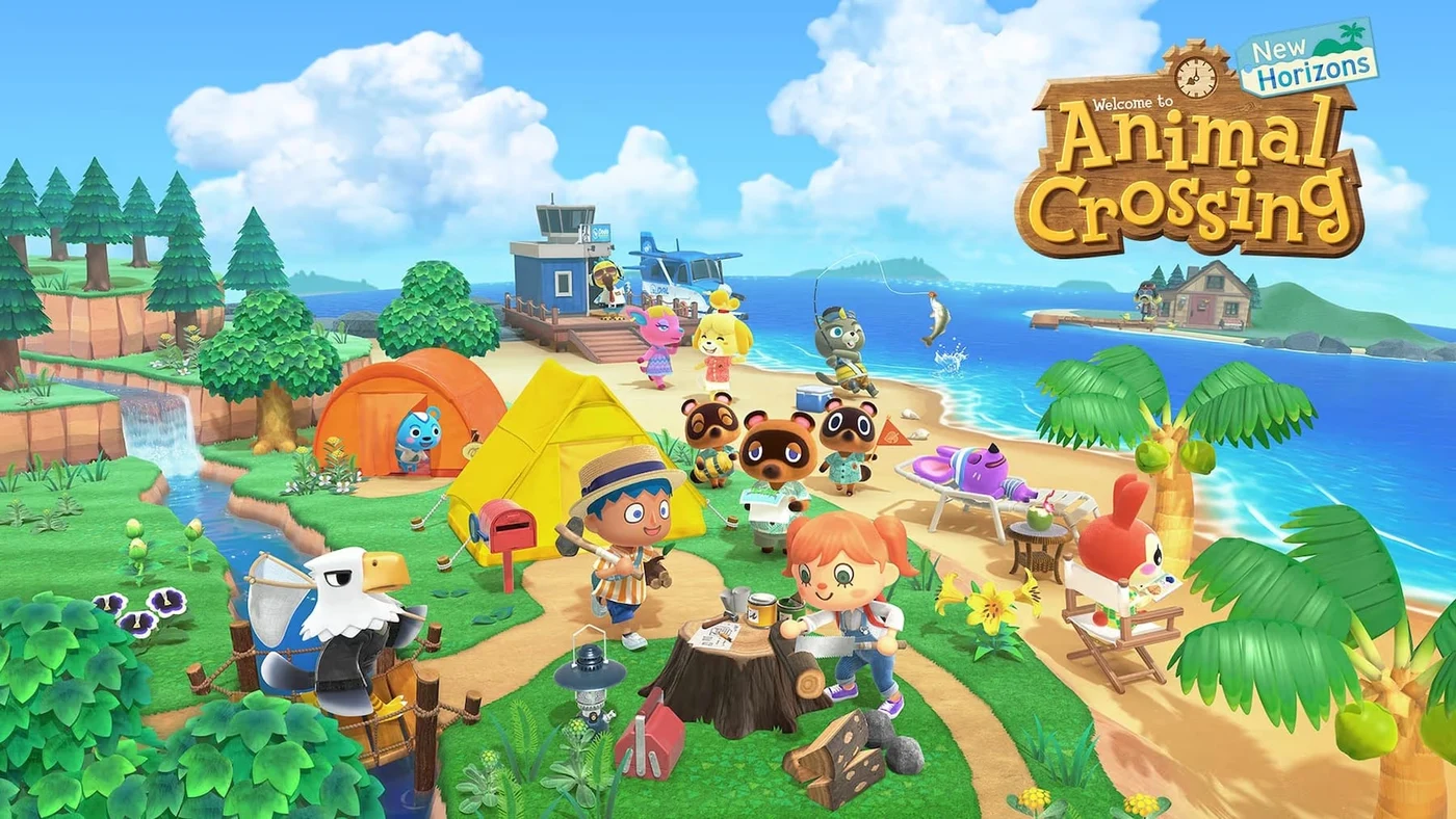 Animal Crossing: New Horizons pentru Nintendo Switch - jocuri pentru copii