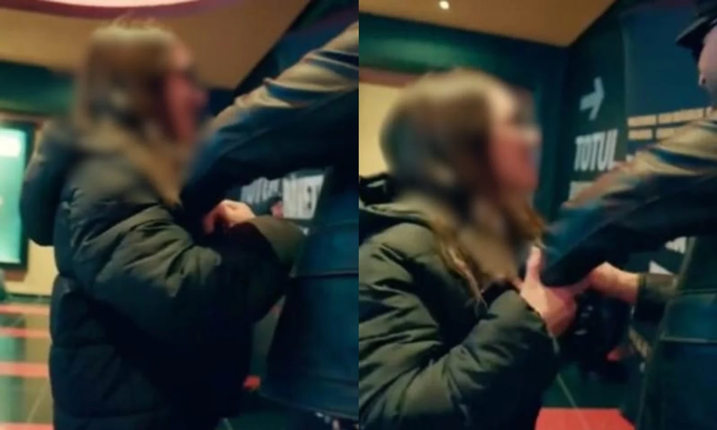 Imagini din clipul în care Bendeac este alături de admiratoarea lui