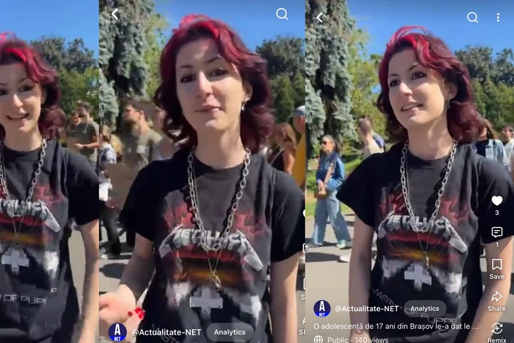 VIDEO Discursul viral al unei adolescente de 17 ani din Brașov. Sonia pune la colț autoritățile locale: „Apoi se miră de ce stăm pe sub poduri și prin locuri abandonate”