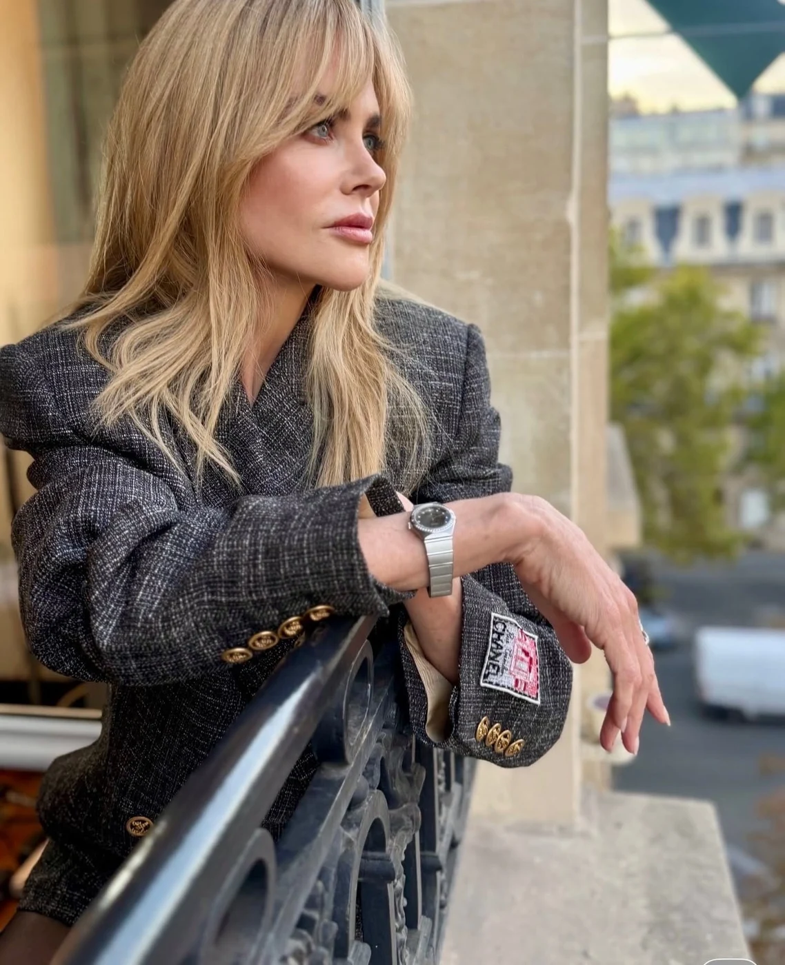Lunea în Paris, a scris Nicole Kidman la o fotografie postată pe social media