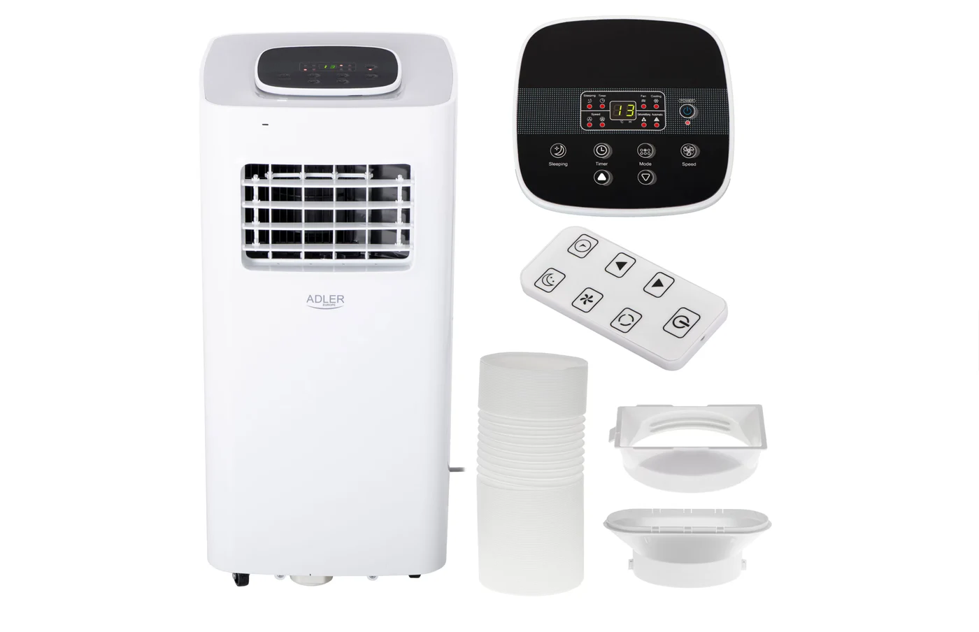 Aparat de aer conditionat portabil 3in1 cu dezumidificator Adler AD7924, 5000 BTU/h