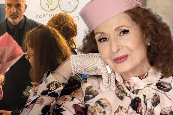Angela Similea, ravisantă la 80 de ani, într-o rochie splendidă, la Gala „Nu există nu se poate”, organizată de Andreea Marin