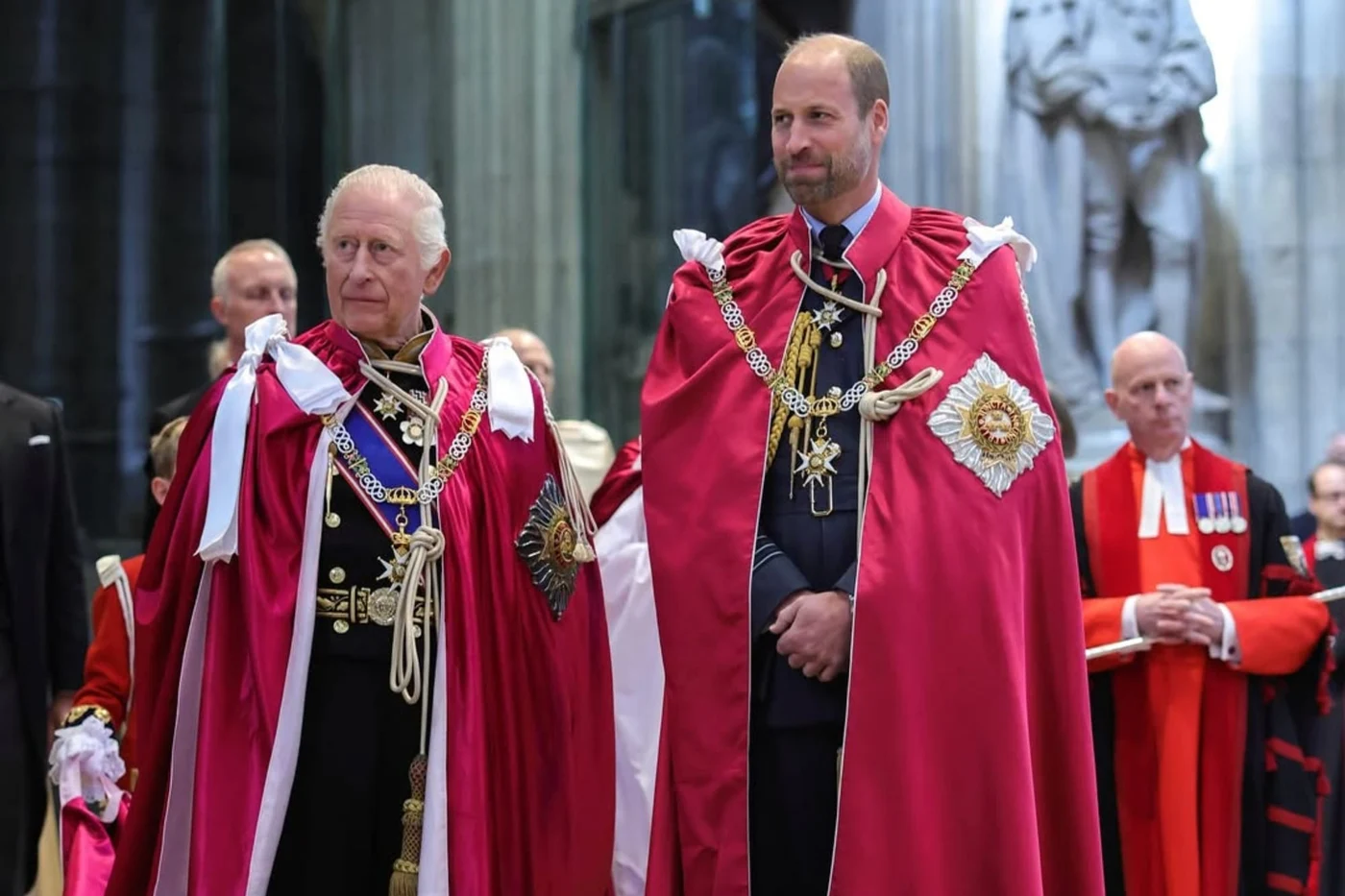 Regele Charles și fiul lui, William. Foto: INSTAGRAM: princeandprincessofwales/theroyalfamily