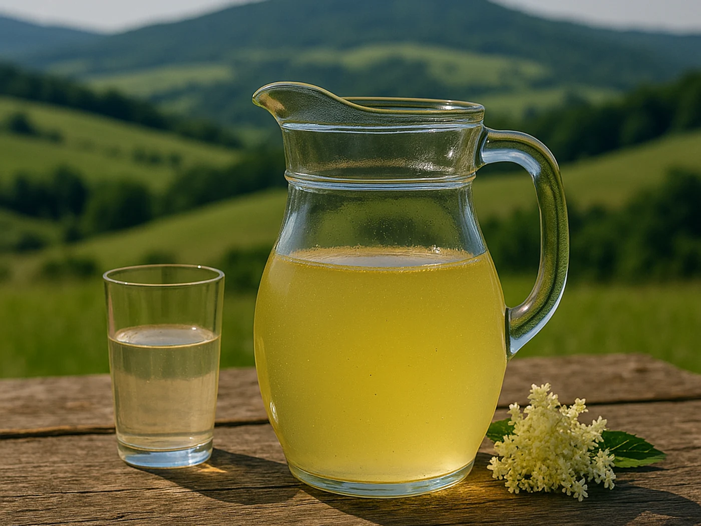 Socată proaspătă - băutara perfectă pentru vară