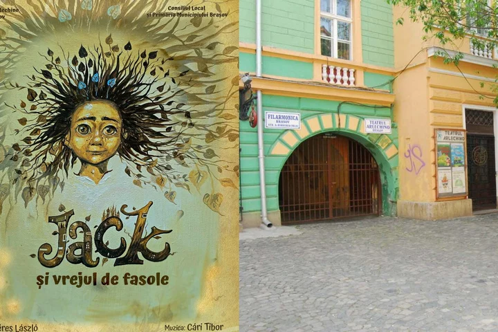 Premieră pentru cei mici la Brașov: „Jack și vrejul de fasole” prinde viață pe scena Teatrului Arlechino