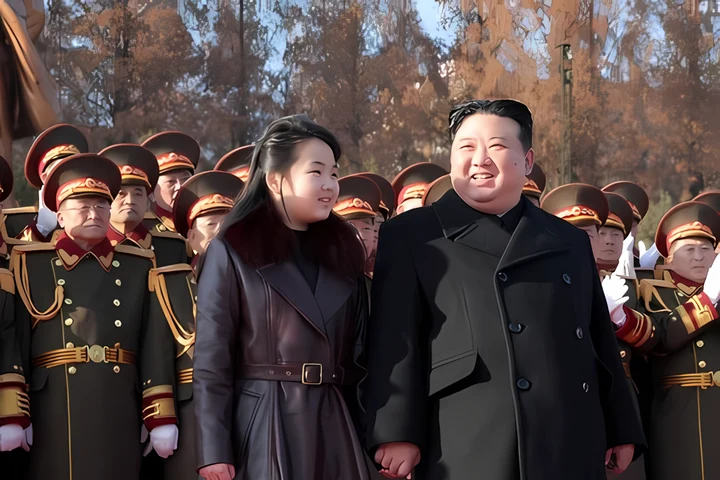 Kim Jong Un ar pregăti-o pe fiica sa, Kim Ju Ae, pentru a-i succeda