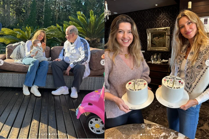 Gisele Bündchen, imagini rare cu bebelușul ei la 45 de ani