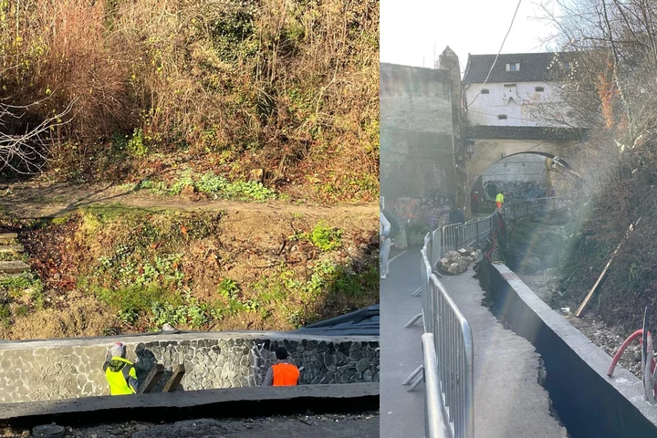 Situl istoric „După Ziduri”, distrus după reparațiile Primăriei Brașov? George Scripcaru: „Lucrurile sunt în regulă ca și procedură și etapă”. Ministerul Culturii: „Nu s-a respectat acordul. DJC Brașov a solicitat oprirea de urgență a lucrărilor”