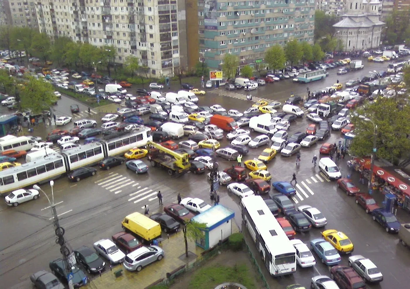 Traficul din București este cel mai îngrozitor