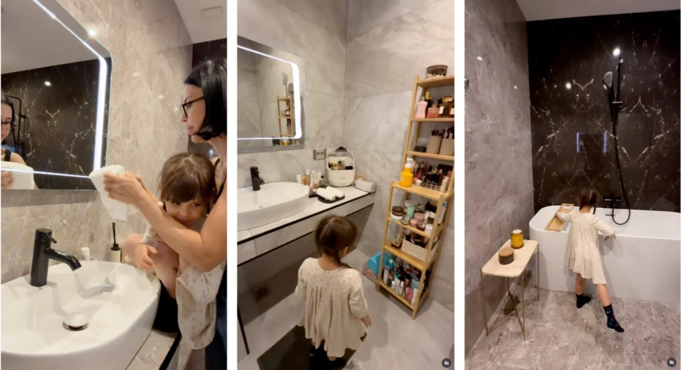 Așa arată noul apartament în care s-a mutat Andreea Popescu