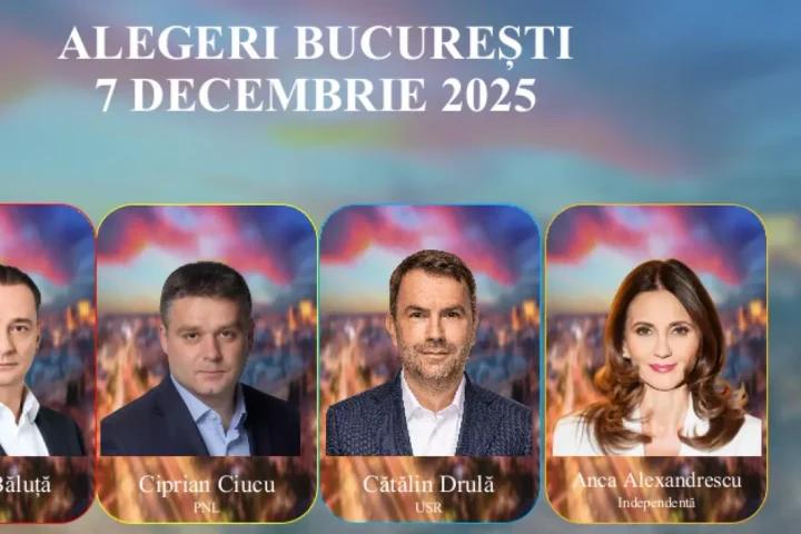 Sondaje în contradicție la București. Alexandrescu, Băluță, Ciucu și Drulă apar cu procente complet diferite în AtlasIntel, Avangarde-CURS și INSCOP. Cine reflectă realitatea?