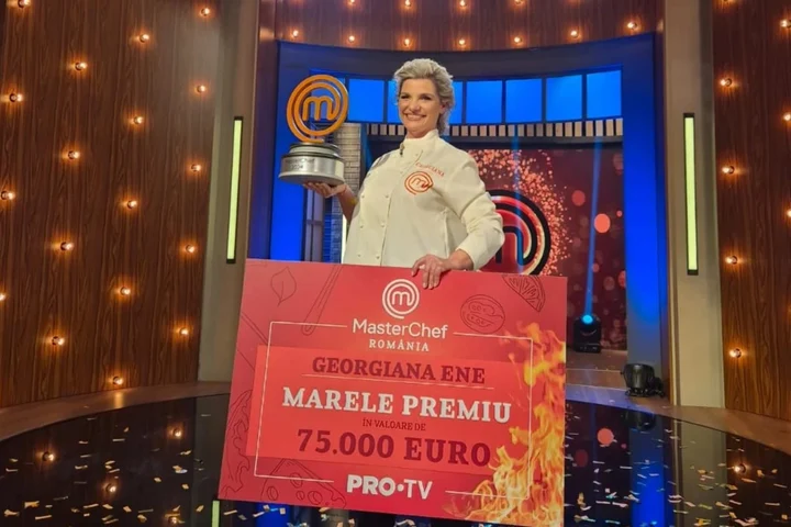 MasterChef România câștigător: Georgiana Ene. Reacția nemaipomenită a concurentei după ce a primit premiul de 75.000 de euro VIDEO