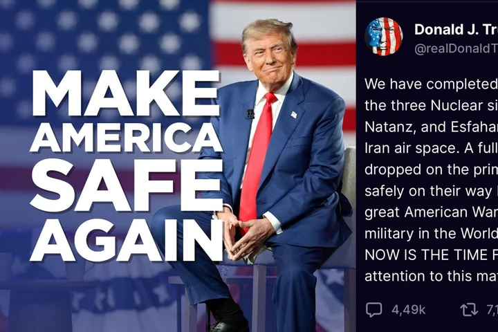 Trump a anunțat că Statele Unite au bombardat instalațiile nucleare ale Iranului: „Felicitări marilor noștri războinici americani”