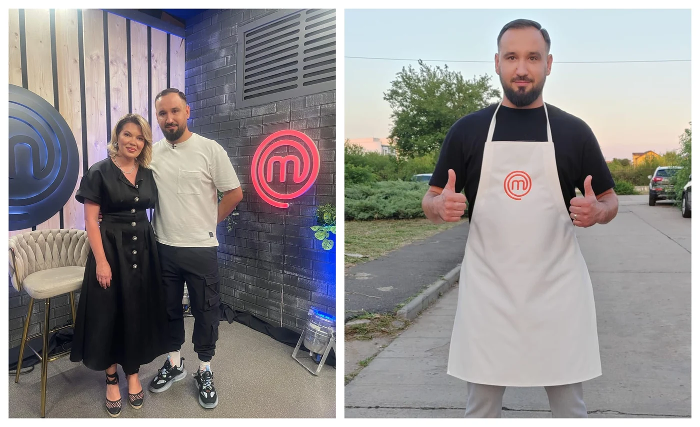 Eduard Mezinca, alături de Gina Pistol la „MasterChef”