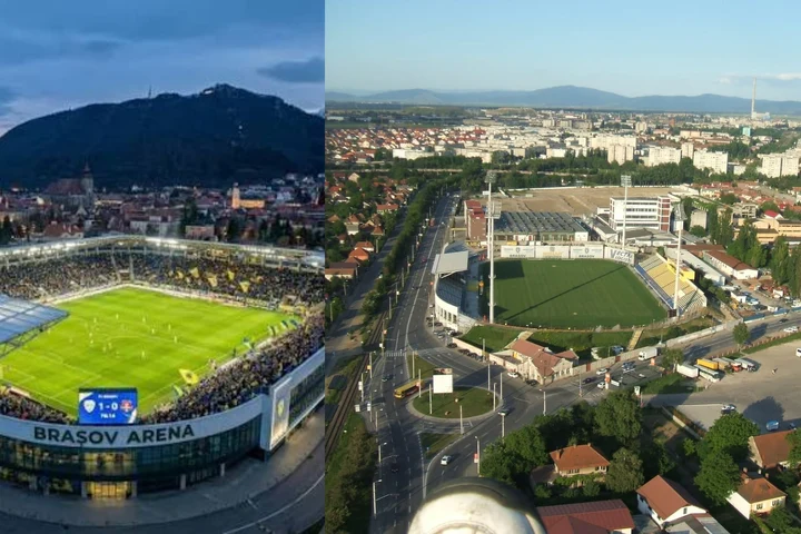 Se demolează unul dintre cele mai vechi stadioane din Brașov. Arena construită în 1937 va fi înlocuită cu un stadion de aproape 10.000 de locuri