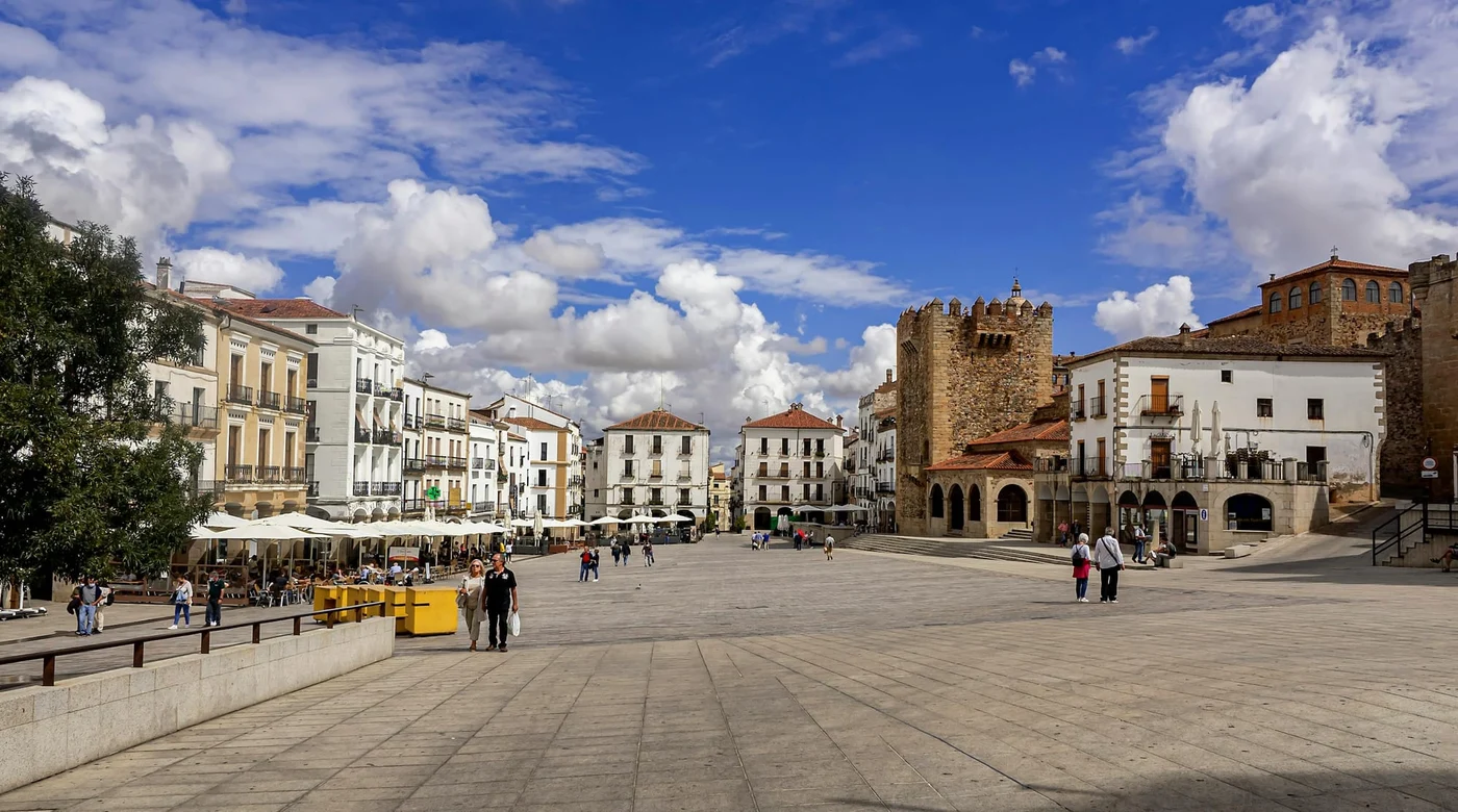 Oraș din regiuna Extremadura, Spania - Cáceres