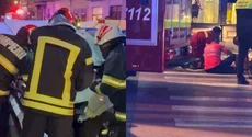 Accident cumplit în centrul Brașovului. Două persoane au murit după ce o mașină a lovit pietoni pe trotuar, pe strada Mureșenilor