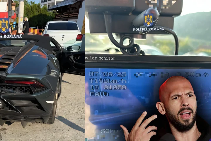 Cum a reușit Andrew Tate să-și recupereze permisul de conducere suspendat după ce a fost prins cu 196 km/h în localitate?