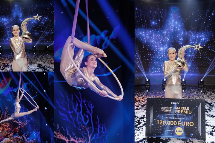 Damaris Lupu, o adolescentă din Tecuci, a uimit o țară și a câștigat trofeul „Românii au talent”. Ce va face cu premiul de 120.000 de euro VIDEO/FOTO