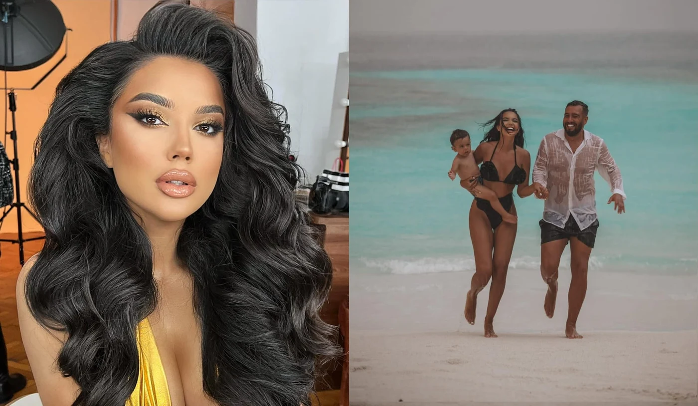 Larisa Udilă este căsătorită și are doi copii