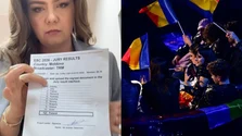 „Refuz să prezint asta. Tremur ca o vargă și nu pot să-mi revin”. Prezentatoarea voturilor din Republica Moldova la Eurovision 2026, șocată când a văzut câte puncte a primit România