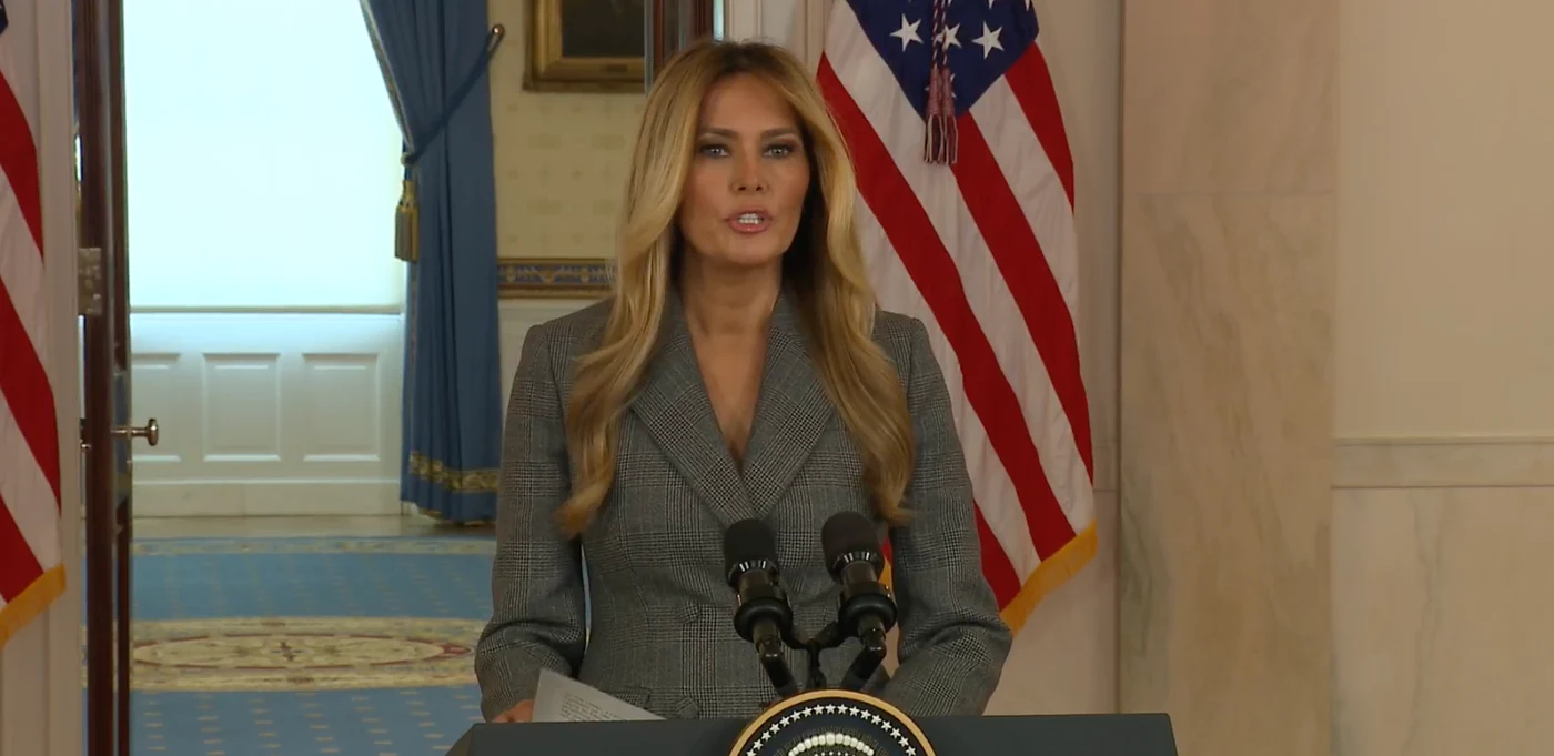 Melania Trump. Foto: captură video