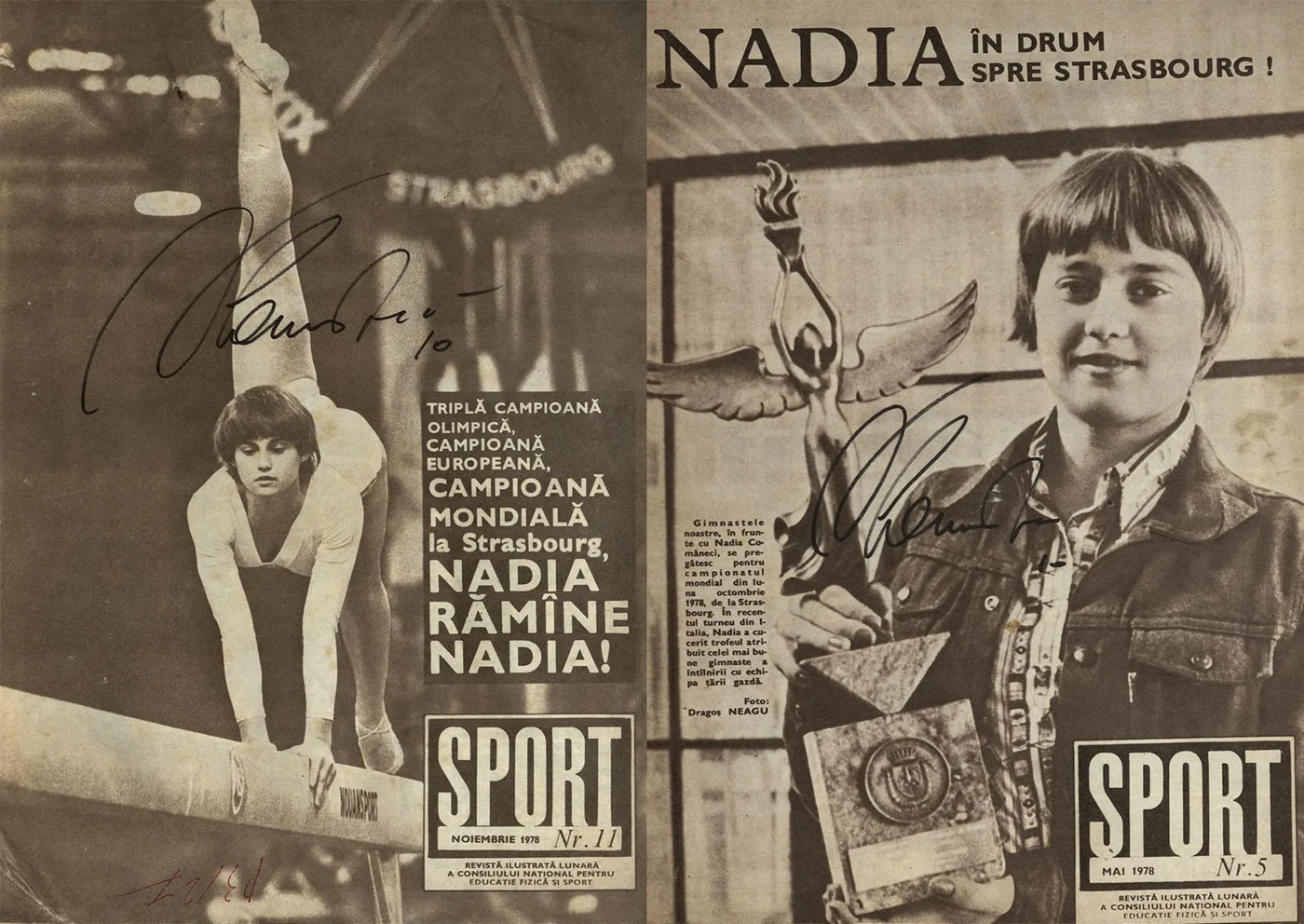 Nadia Comăneci, campioana și eroina României