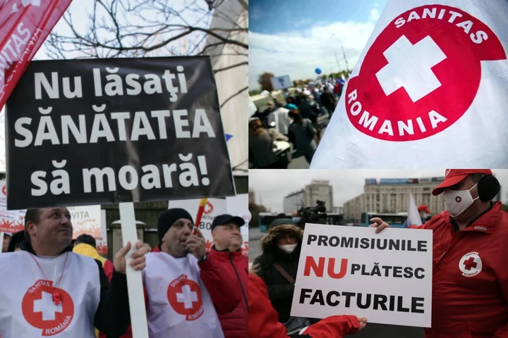 Spitalele intră în regim de avarie: Grevă masivă în sistemul medical, unde două treimi din activitate va fi blocată complet