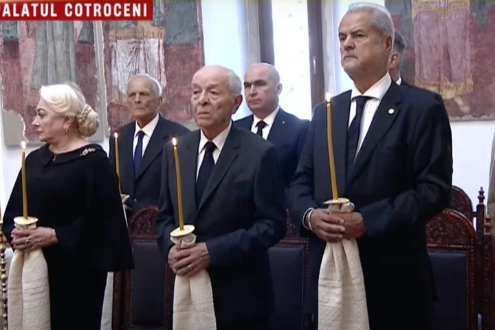 Ion Iliescu, înmormântat cu onoruri militare la Ghencea VIDEO