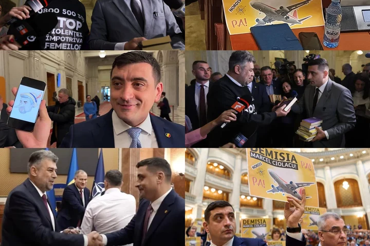 Topul atacurilor scandaloase ale lui George Simion la adresa PSD și a lui Marcel Ciolacu: „Tu ești fața hâdă, neagră, urâtă a sistemului care și-a bătut joc de țară”