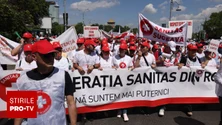 VIDEO Sute de spitale au intrat în grevă de avertisment din cauza noii legi a salarizării și a deficitului sever de personal