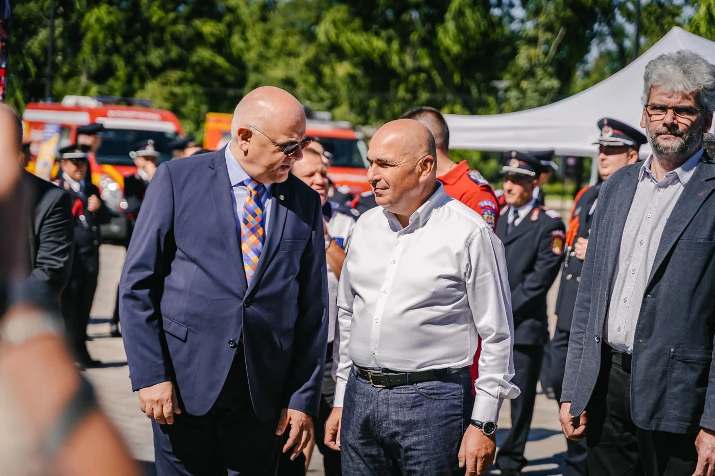 Raed Arafat, într-o fotografie cu Ilie Bolojan. Foto: Facebook