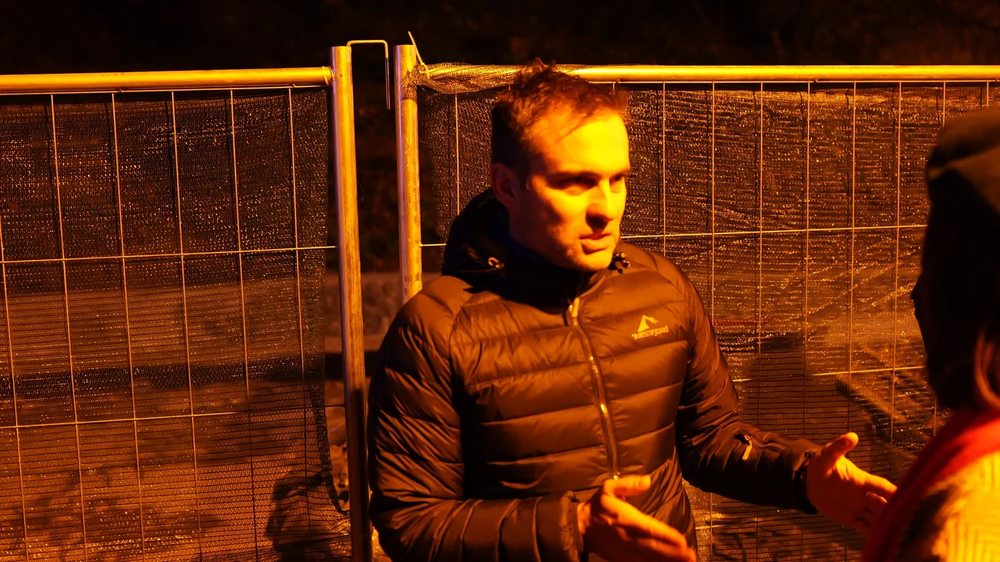 Fostul primar al Brașovului, Allen Coliban, a fost prezent la cele două proteste. Foto: Actualitate.net