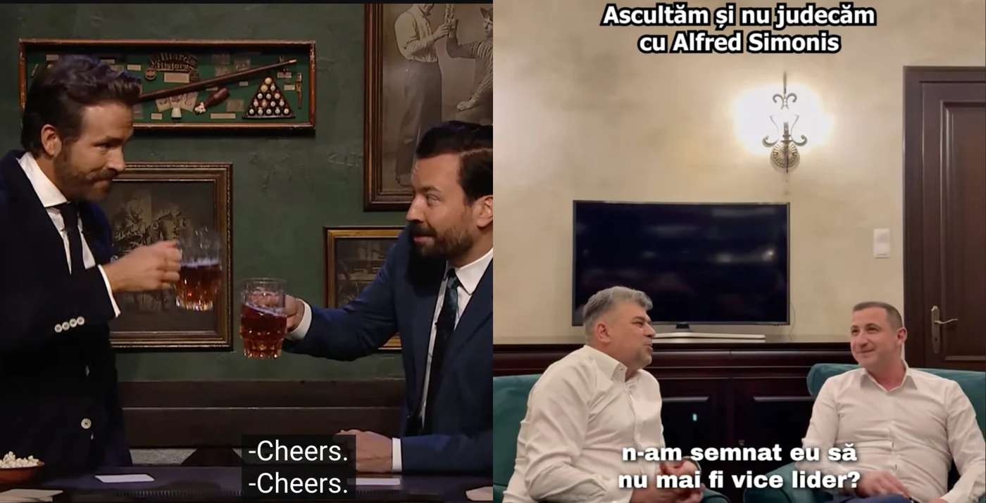 Jimmy Fallon - Ryan Reynolds vs Marcel Ciolacu - Alfred Simonis