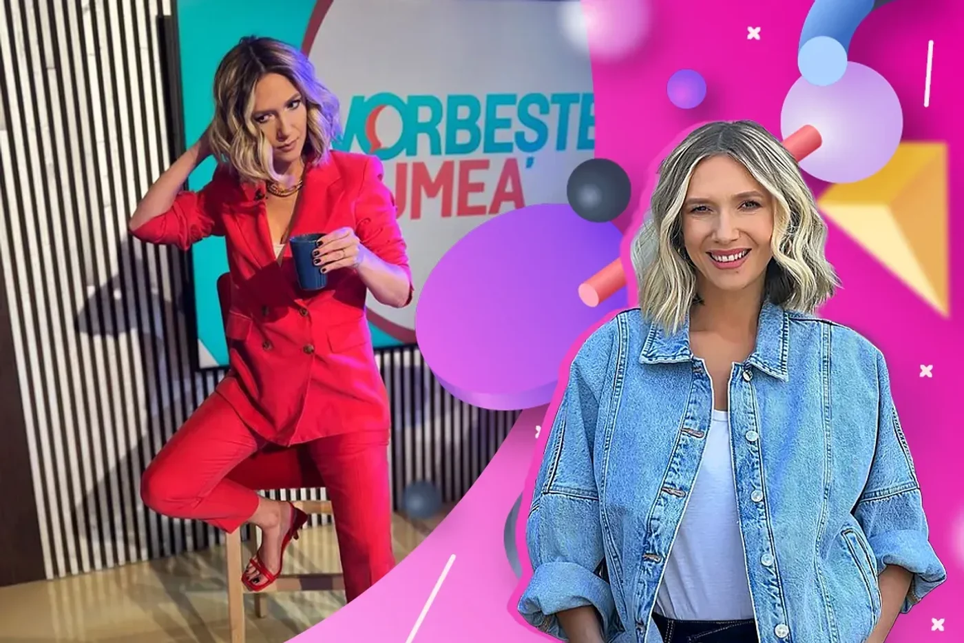 Adela Popescu a fost gazda „Vorbește lumea” cinci ani