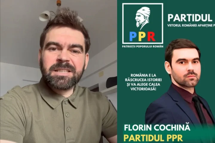 Candidatul PPR Luchian Florin Cochină la Camera Deputaților, mesaj video șocant împotriva femeilor care l-au votat pe Nicușor Dan: „Cățelele de 3 lei, ultimele gioarse ale existenței omenești, sunteți niște târfe infecte, feministe împuțite, zdrențelor”