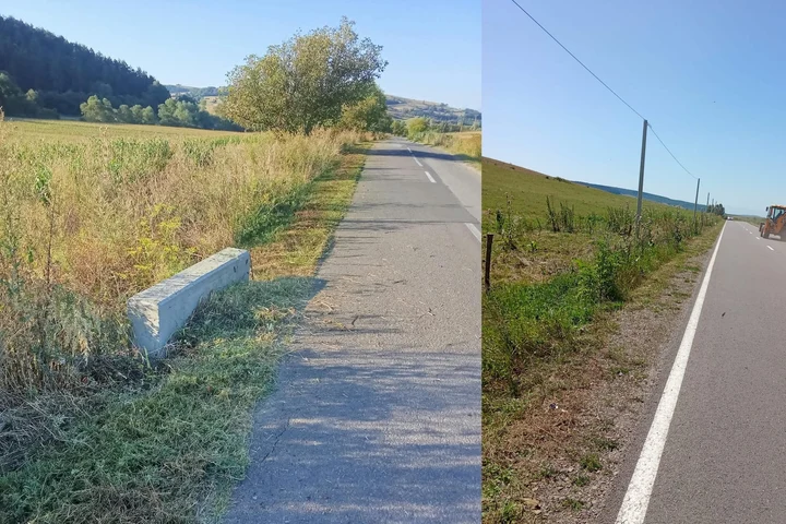 Reparații pe drumurile din județul Brașov. Lista tronsoanelor pe care se intervine în această perioadă