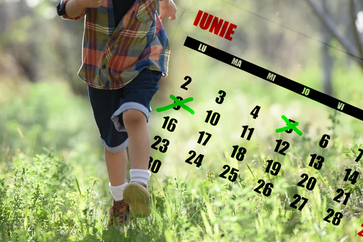 Un weekend extra-prelungit pentru elevii din România: 5 iunie (joi) și 9 iunie (luni) sunt zile libere în 2025
