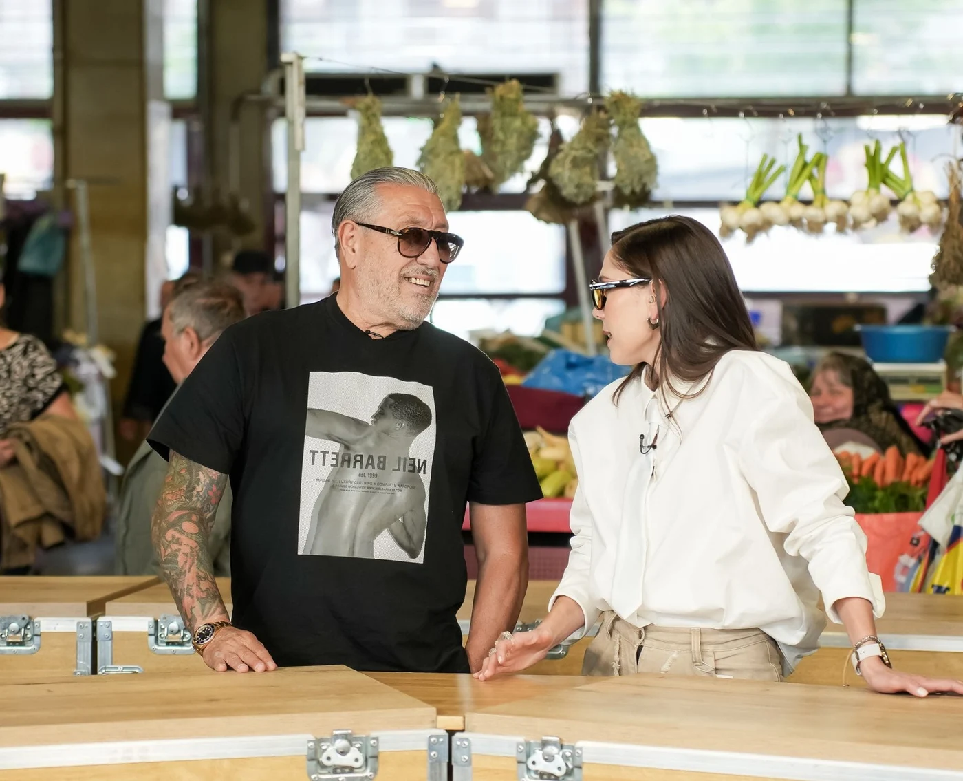 Serghei Mizil, alături de Irina Fodor