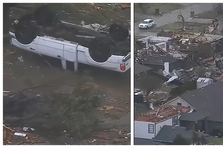 Iadul pe Pământ. Imagini devastatoare din Oklahoma. Statul american, lovit de peste șapte tornade violente