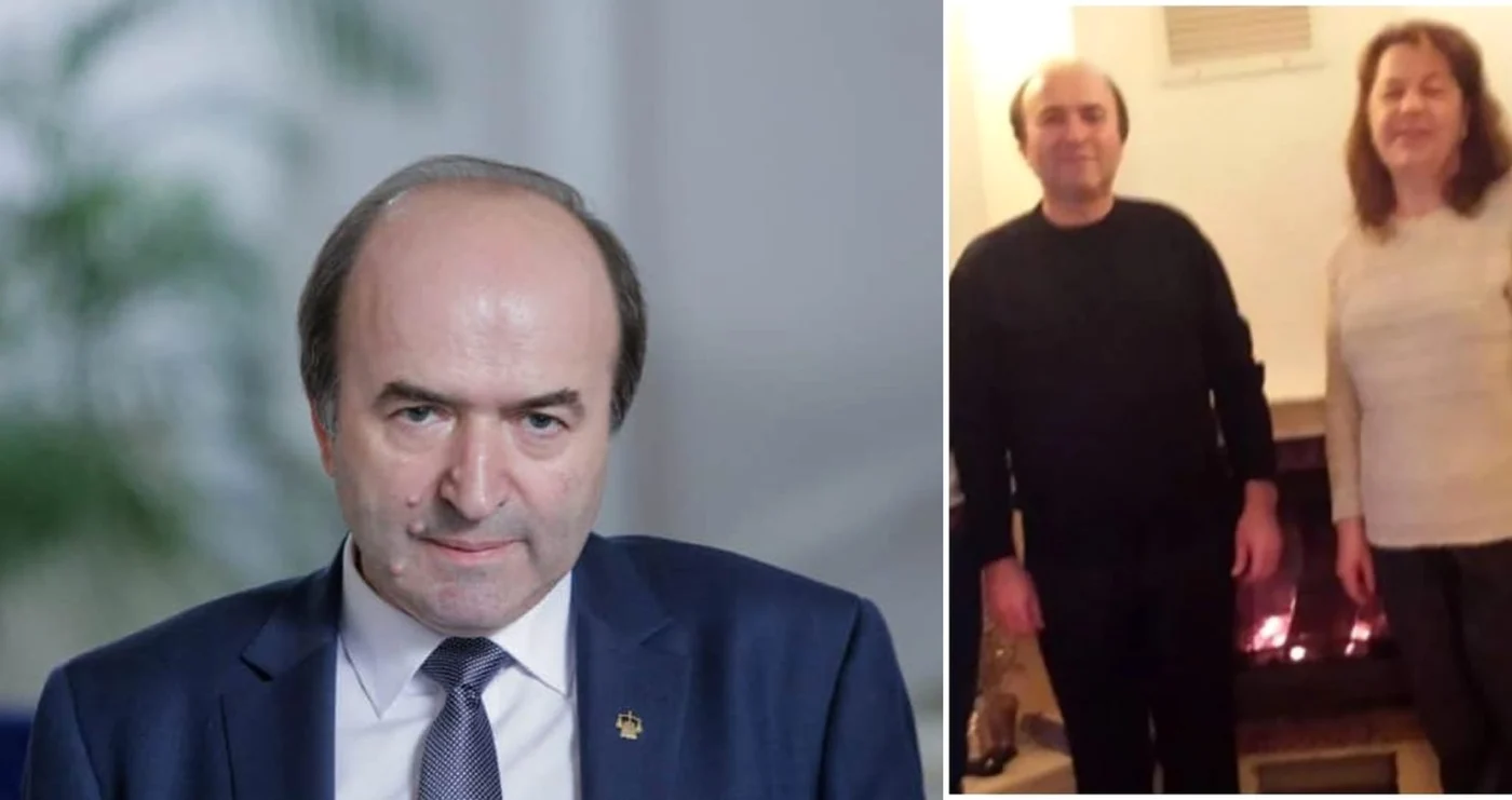 Tudorel Toader și soția sa, Elena