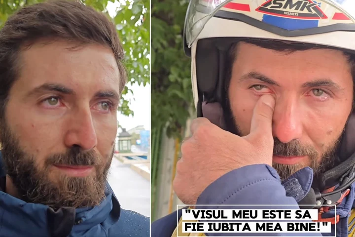 Florin, livratorul Glovo, a strâns banii pentru tratamentul iubitei în America. Povestea care a făcut furori la nivel național