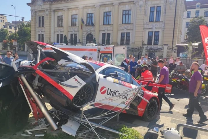 Fiul lui Mihai Leu, accidentat la Super Rally Timișoara. În ce stare e Marco