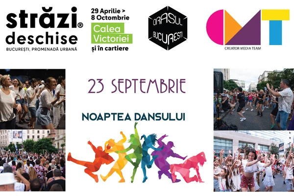 Bucureștiul va sărbători Zilele orașului în ritm de dans: O nouă ediție "Noptea Dansului"